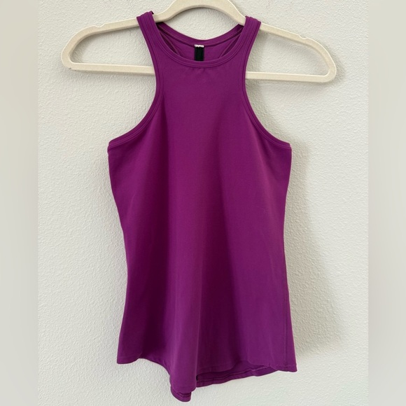 Lululemon Simply Bare Nulu Purple Tank Top - Picture 2 of 6